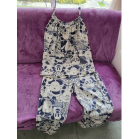 Plus Size Pajamas 50-100kg thin strap