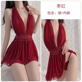 Sexy Silk Night Dress Free Size 40 to 80kg